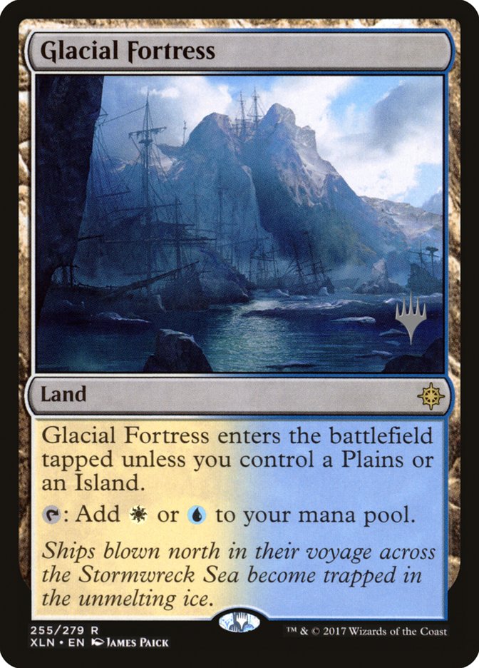 Glacial Fortress (Promo Pack) [Ixalan Promos] | Lots Moore NSW