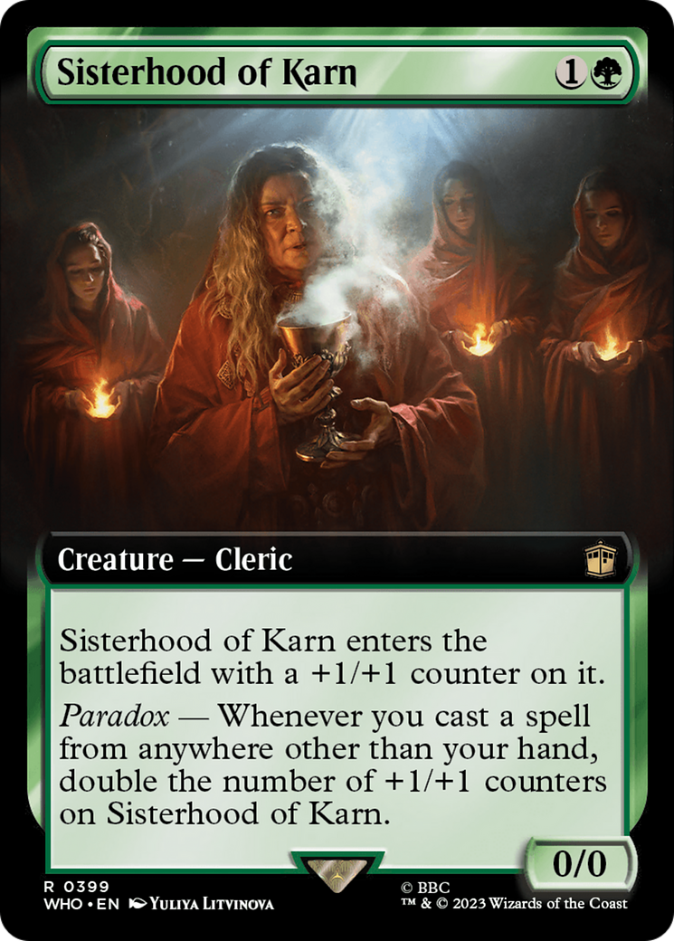Sisterhood of Karn (Extended Art) [Doctor Who] | Lots Moore NSW