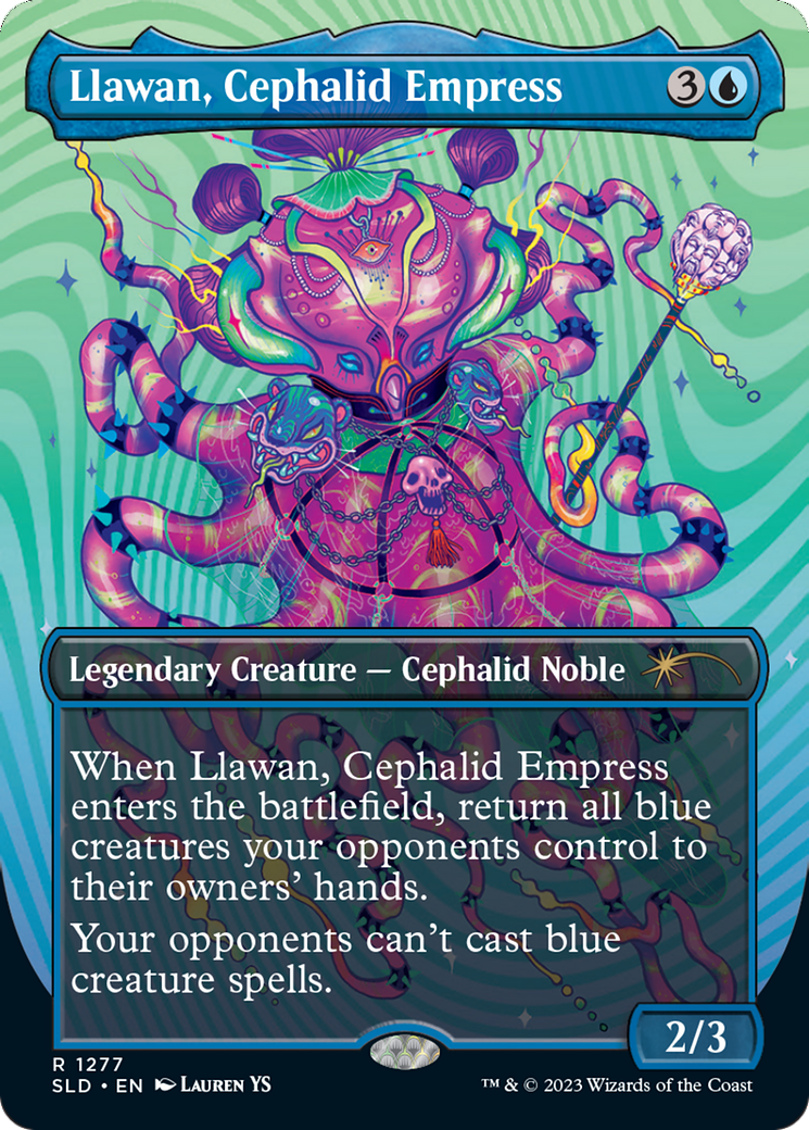 Llawan, Cephalid Empress (Borderless) [Secret Lair Drop Series] | Lots Moore NSW