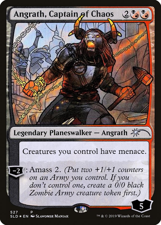 Angrath, Captain of Chaos (Stained Glass) [Secret Lair Drop Promos] | Lots Moore NSW