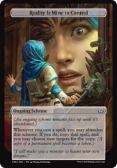 Reality Is Mine to Control (Full Art) [Duskmourn: Archenemy] | Lots Moore NSW