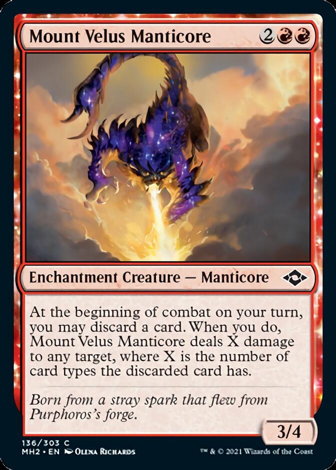 Mount Velus Manticore [Modern Horizons 2] | Lots Moore NSW