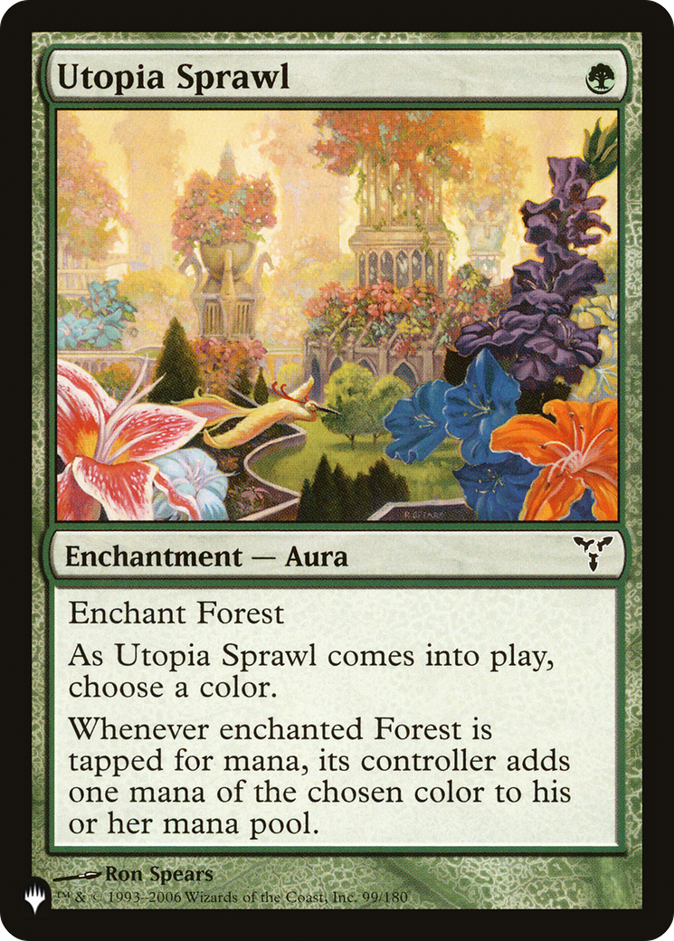 Utopia Sprawl [The List Reprints] | Lots Moore NSW