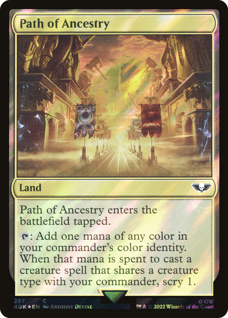 Path of Ancestry (Surge Foil) [Marvel Super Heroes Commander] | Lots Moore NSW