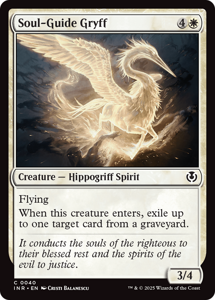 Soul-Guide Gryff [Innistrad Remastered] | Lots Moore NSW