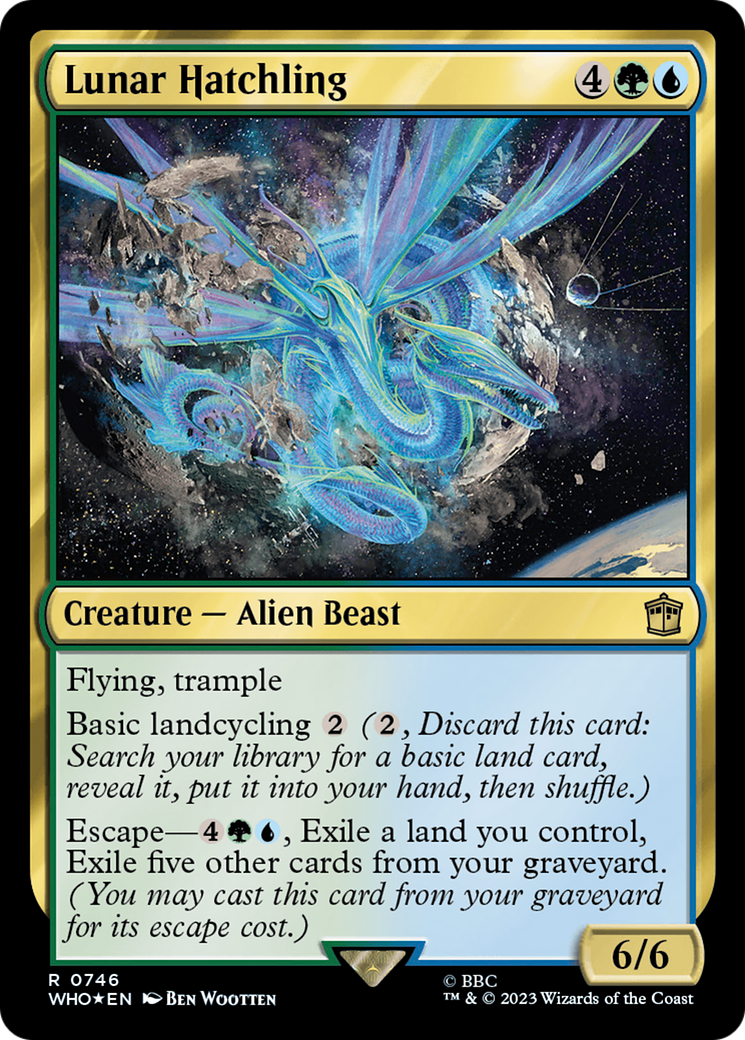 Lunar Hatchling (Surge Foil) [Doctor Who] | Lots Moore NSW