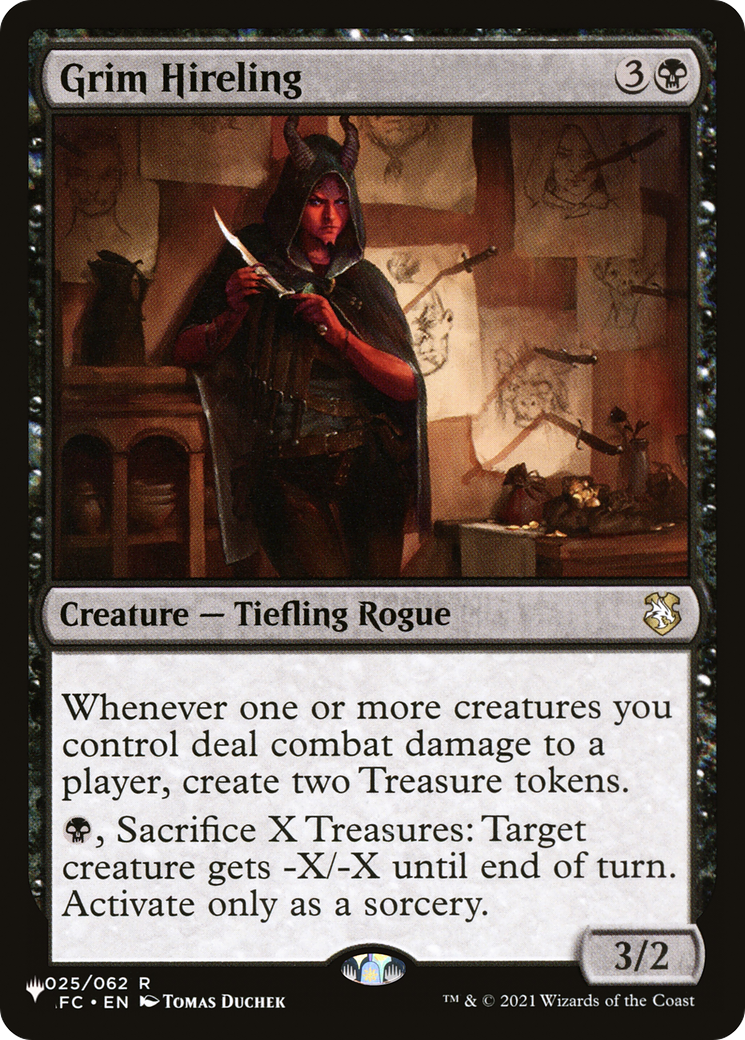 Grim Hireling [The List] | Lots Moore NSW
