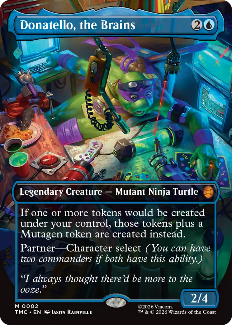Donatello, the Brains (Borderless) [Teenage Mutant Ninja Turtles Commander] | Lots Moore NSW