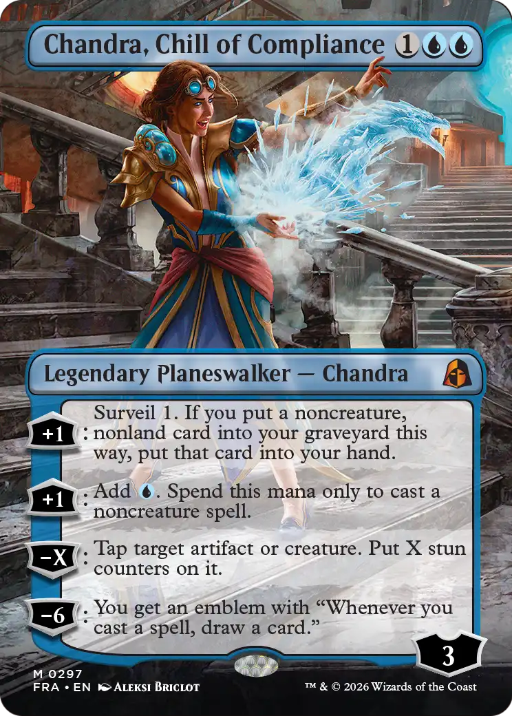 Chandra, Chill of Compliance (Borderless) [Reality Fracture] | Lots Moore NSW