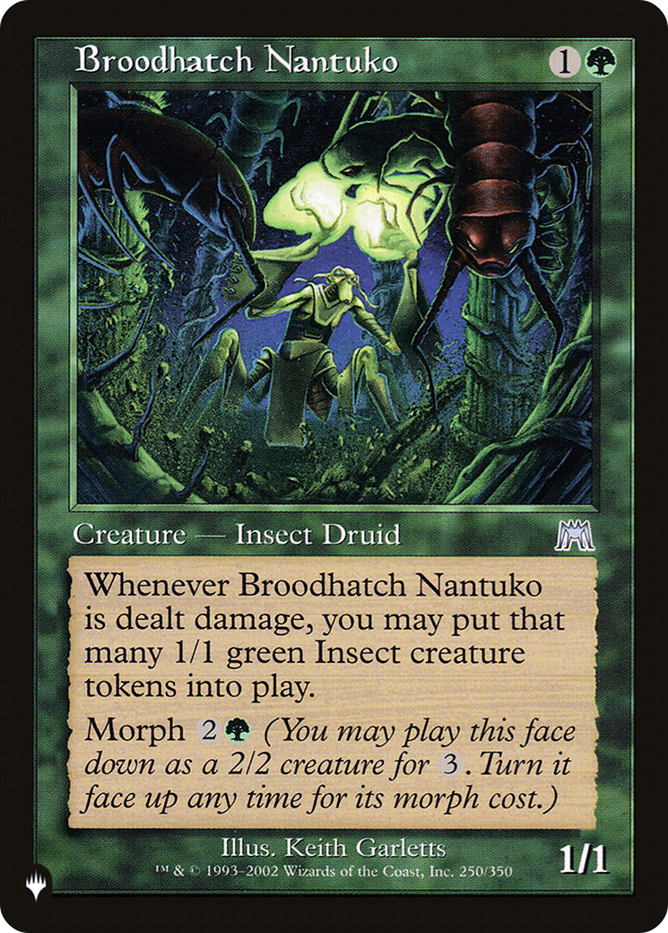 Broodhatch Nantuko [The List Reprints] | Lots Moore NSW