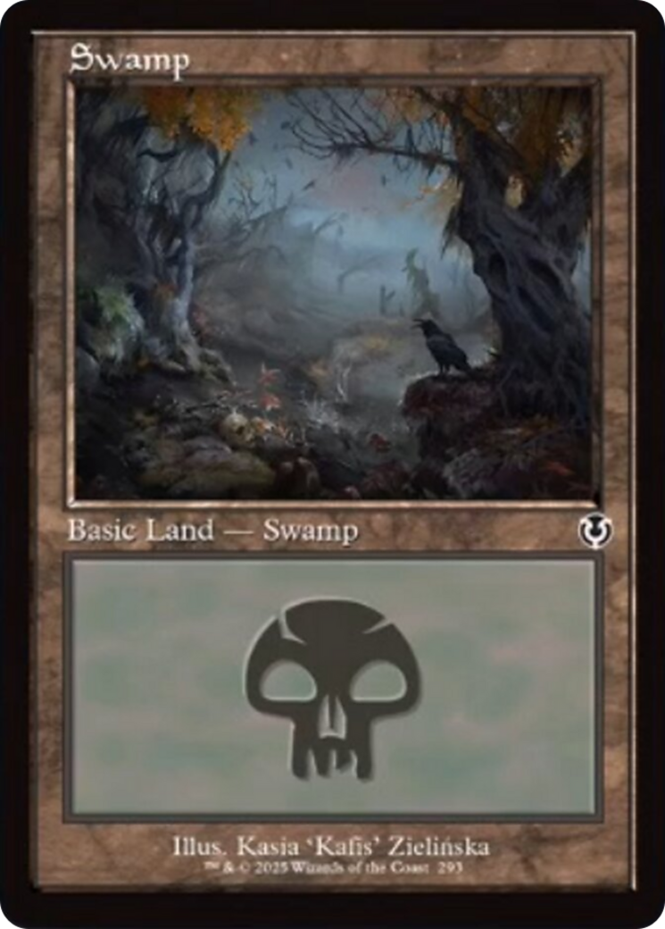 Swamp (293) (Retro Frame) [Innistrad Remastered] | Lots Moore NSW