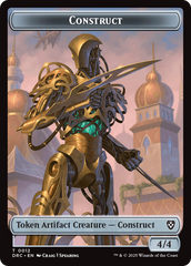 Construct // Golem (0013) Double-Sided Token [Aetherdrift Tokens] | Lots Moore NSW