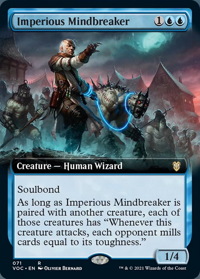 Imperious Mindbreaker (Extended Art) [Innistrad: Crimson Vow Commander] | Lots Moore NSW