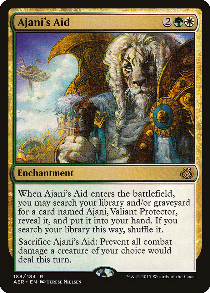 Ajani's Aid [Aether Revolt] | Lots Moore NSW