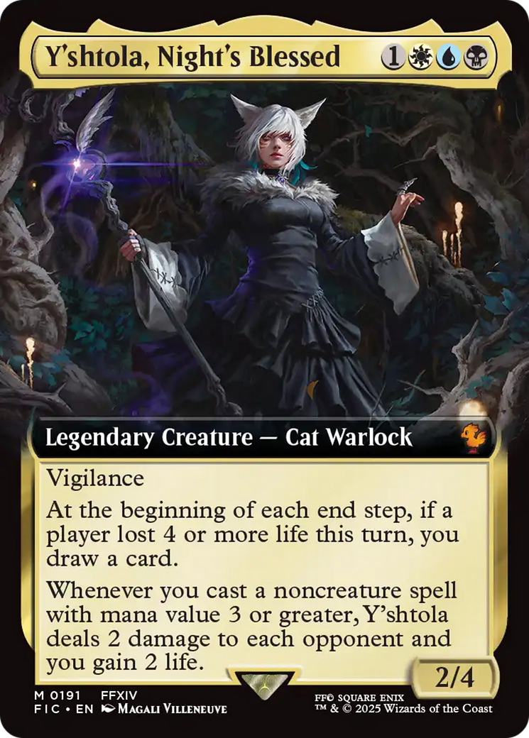 Y'shtola, Night's Blessed (Extended Art) [FINAL FANTASY Commander] | Lots Moore NSW