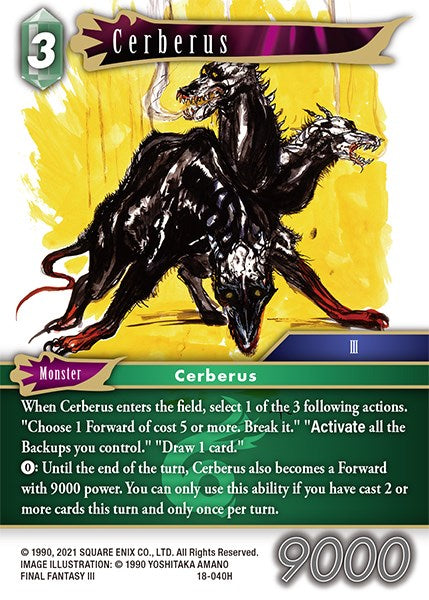 Cerberus [Resurgence of Power] | Lots Moore NSW