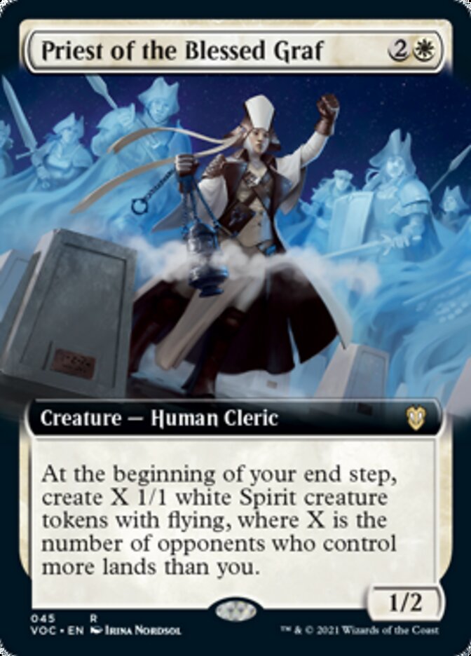 Priest of the Blessed Graf (Extended Art) [Innistrad: Crimson Vow Commander] | Lots Moore NSW