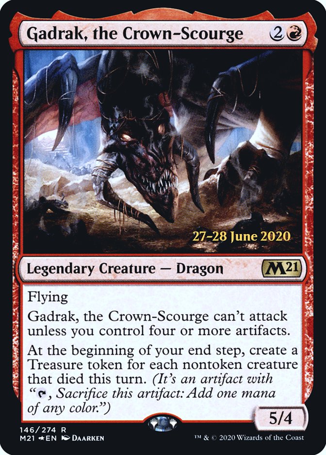 Gadrak, the Crown-Scourge [Core Set 2021 Prerelease Promos] | Lots Moore NSW