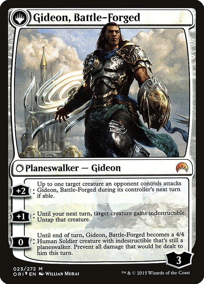 Kytheon, Hero of Akros // Gideon, Battle-Forged [Magic Origins Prerelease Promos] | Lots Moore NSW