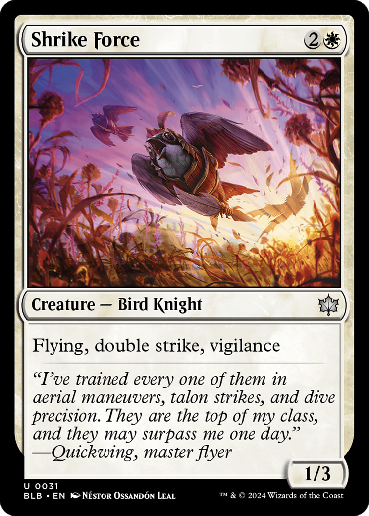 Shrike Force [Bloomburrow] | Lots Moore NSW