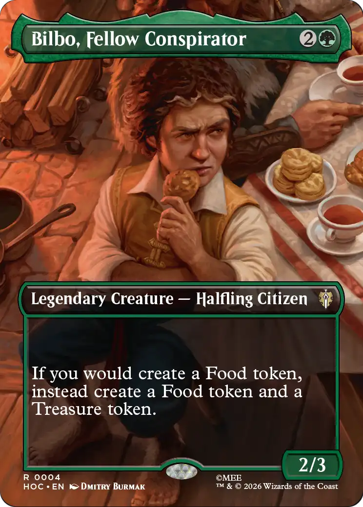 Bilbo, Fellow Conspirator (Borderless) [The Hobbit: Eternal-Legal] | Lots Moore NSW
