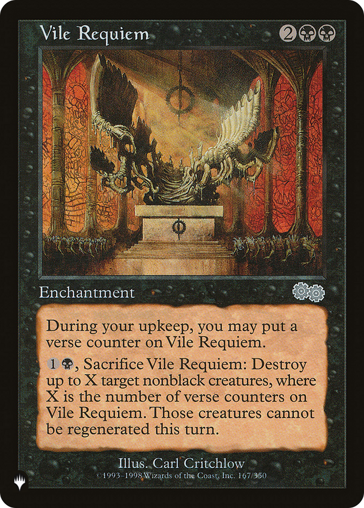 Vile Requiem (USG) [The List] | Lots Moore NSW
