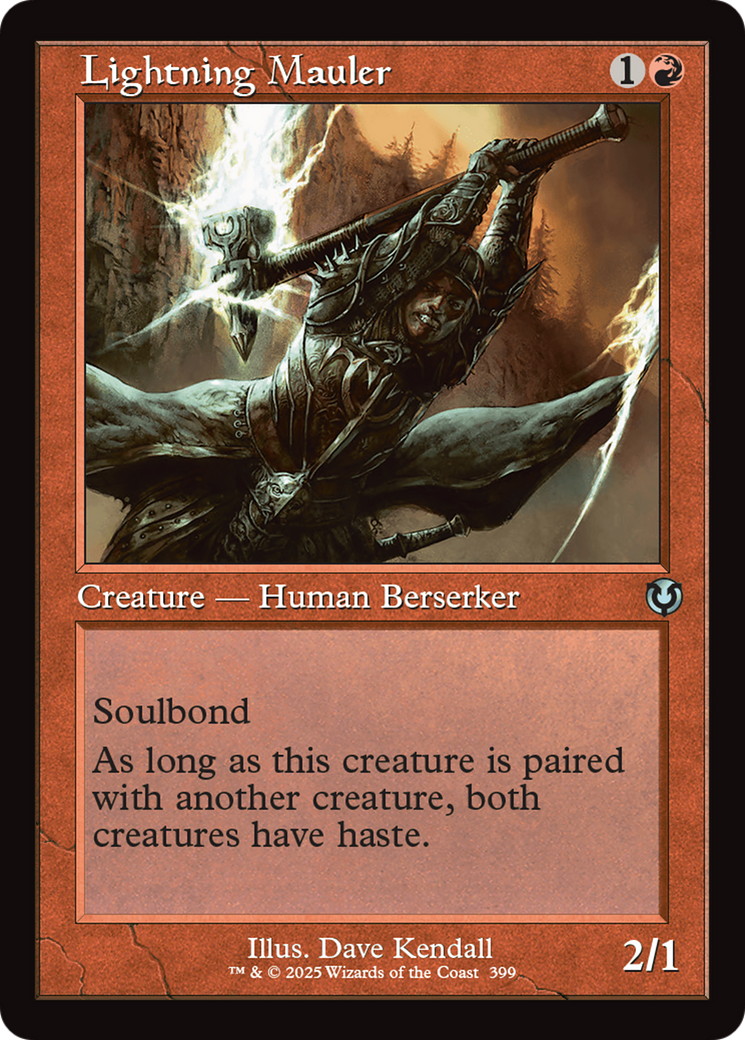 Lightning Mauler (Retro Frame) [Innistrad Remastered] | Lots Moore NSW