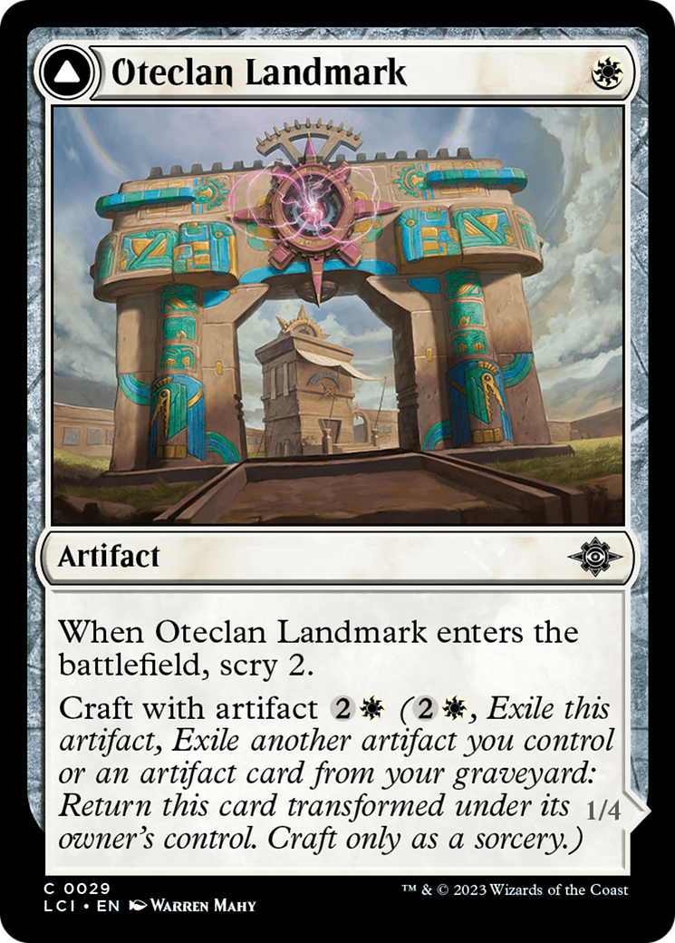 Oteclan Landmark [The Lost Caverns of Ixalan] | Lots Moore NSW