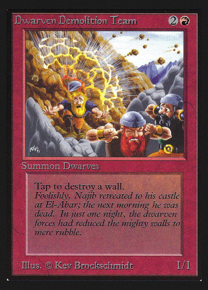 Dwarven Demolition Team [International Collectors' Edition] | Lots Moore NSW