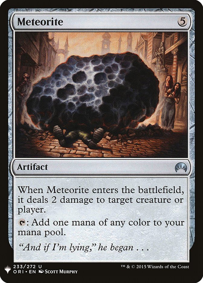 Meteorite [Mystery Booster] | Lots Moore NSW