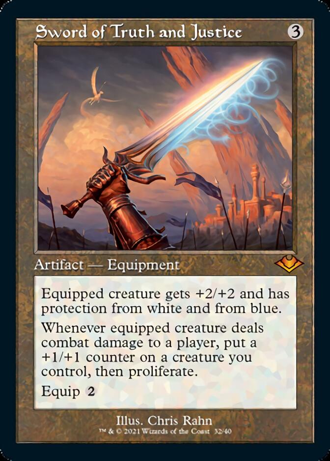 Sword of Truth and Justice (Retro) [Modern Horizons] | Lots Moore NSW
