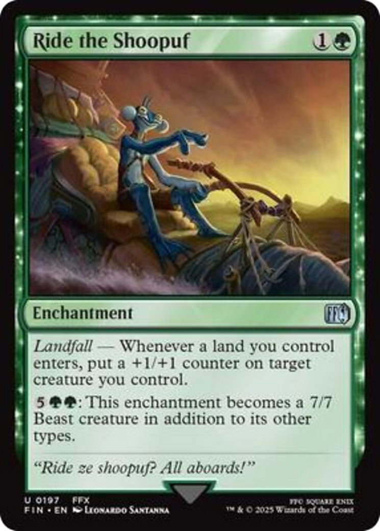 Ride the Shoopuf [FINAL FANTASY] | Lots Moore NSW