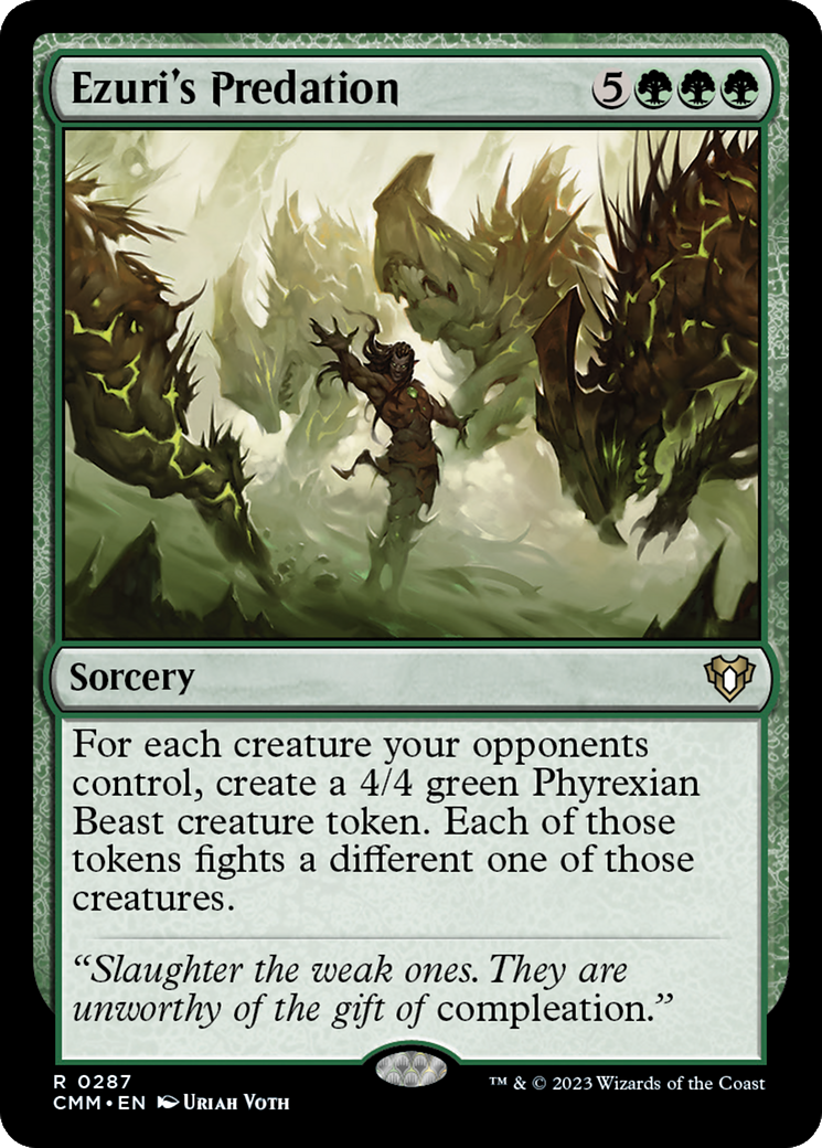 Ezuri's Predation [Commander Masters] | Lots Moore NSW