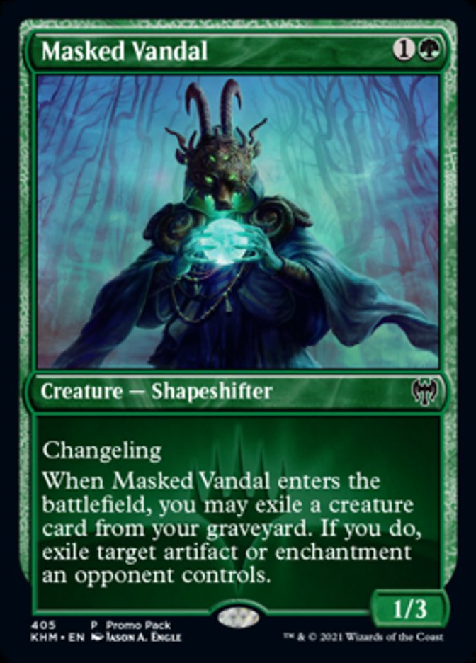 Masked Vandal (Promo Pack) [Kaldheim Promos] | Lots Moore NSW