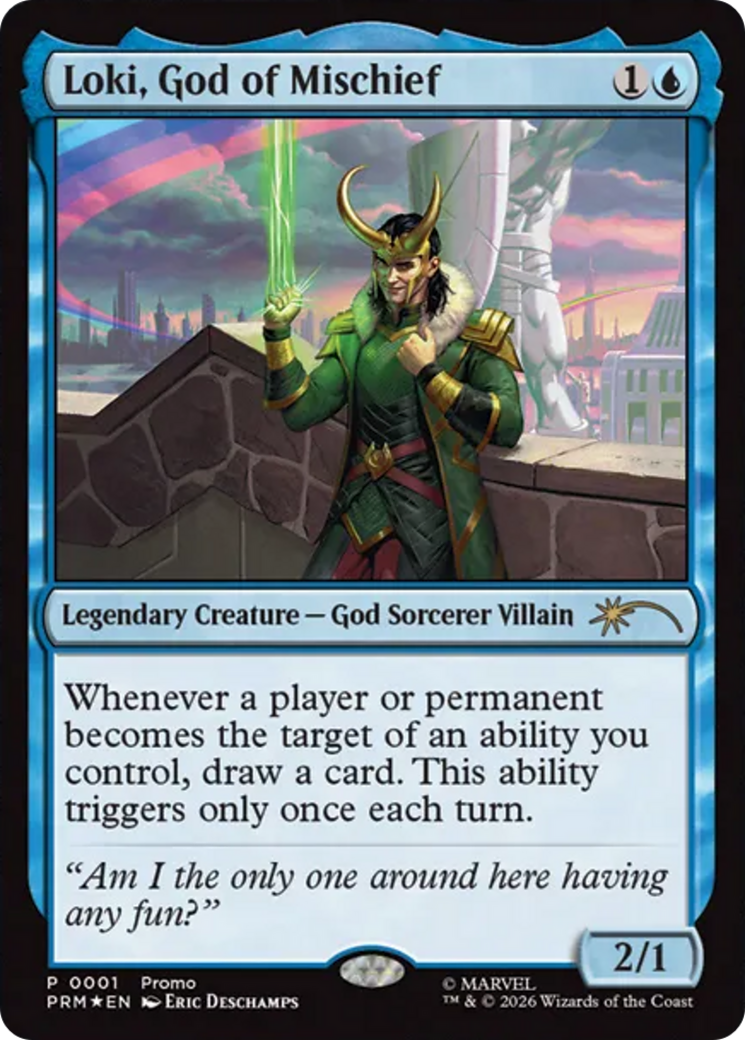 Loki's Scepter (Surge Foil) [Marvel Super Heroes Commander] | Lots Moore NSW
