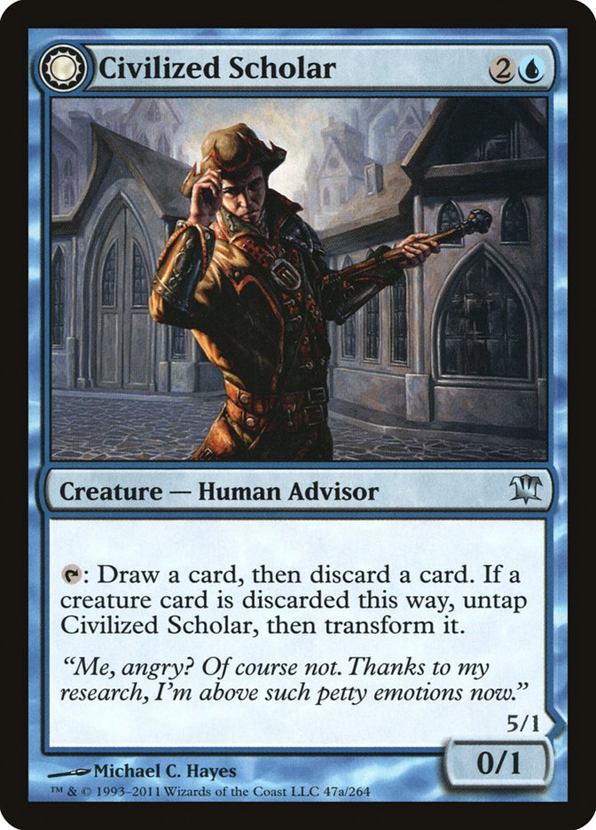 Civilized Scholar // Homicidal Brute [Innistrad] | Lots Moore NSW