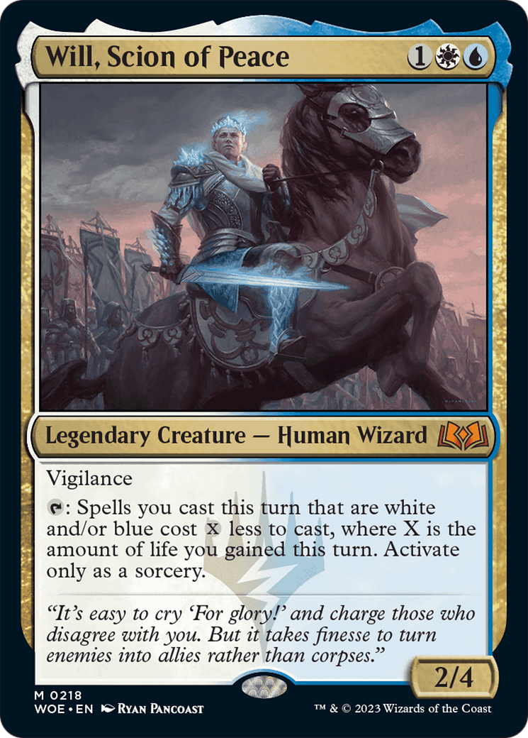 Will, Scion of Peace [Wilds of Eldraine] | Lots Moore NSW
