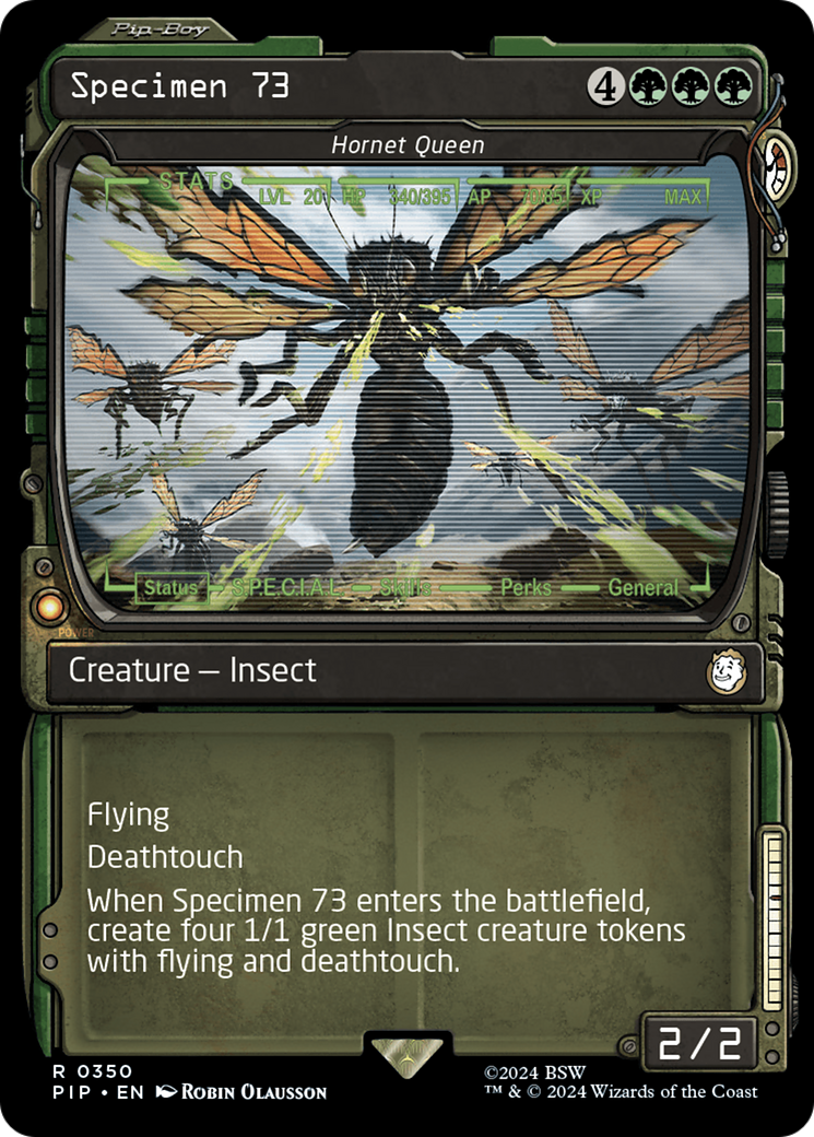 Specimen 73 - Hornet Queen (Showcase) [Fallout] | Lots Moore NSW