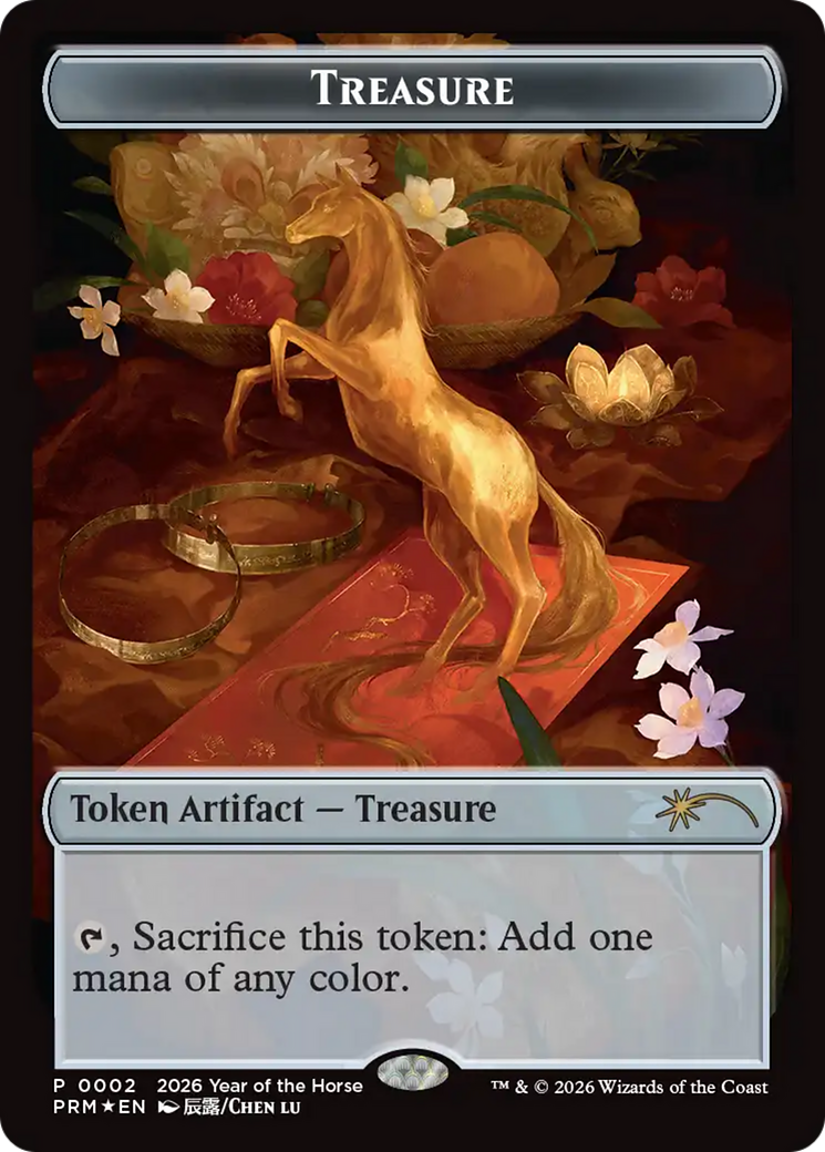 Treasure Token (Year of the Horse 2026) [Standard Showdown Promos Tokens] | Lots Moore NSW