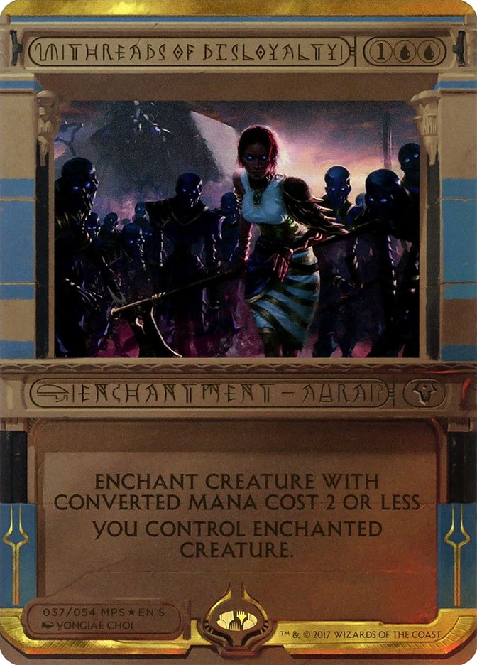 Threads of Disloyalty (Invocation) [Amonkhet Invocations] | Lots Moore NSW