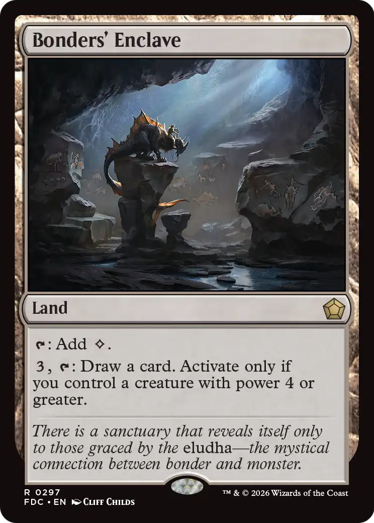 Bonders' Enclave [Foundations Commander] | Lots Moore NSW