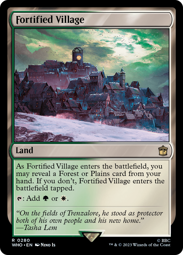 Fortified Village [Doctor Who] | Lots Moore NSW