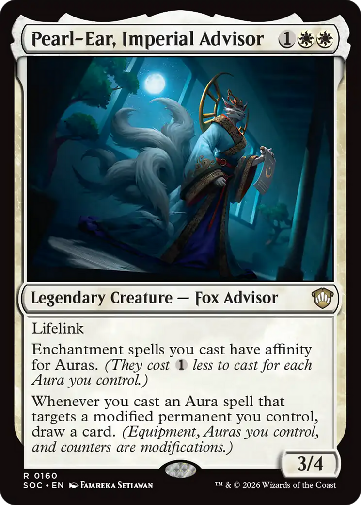 Pearl-Ear, Imperial Advisor [Secrets of Strixhaven Commander] | Lots Moore NSW