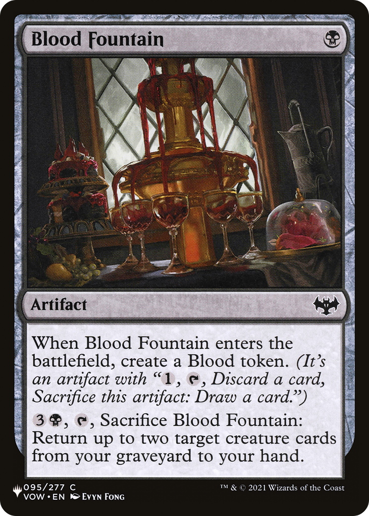 Blood Fountain [The List Reprints] | Lots Moore NSW