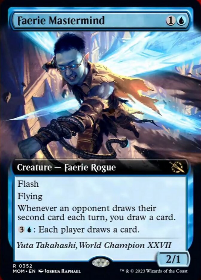 Faerie Mastermind (Extended Art) [March of the Machine] | Lots Moore NSW