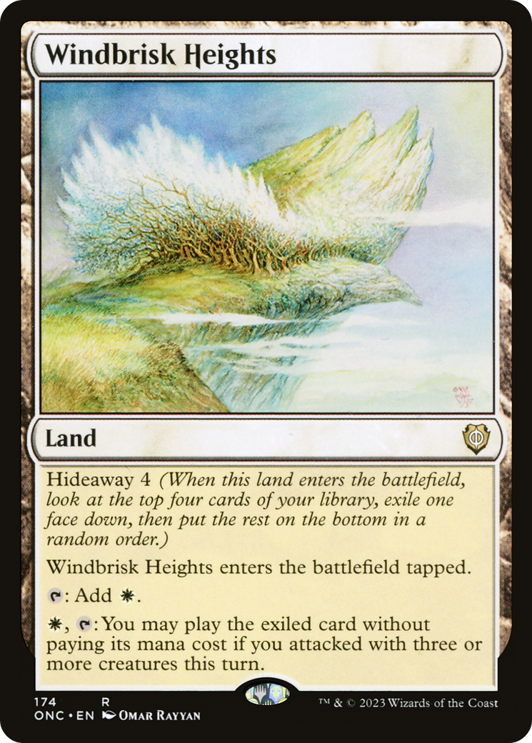 Windbrisk Heights [Phyrexia: All Will Be One Commander] | Lots Moore NSW