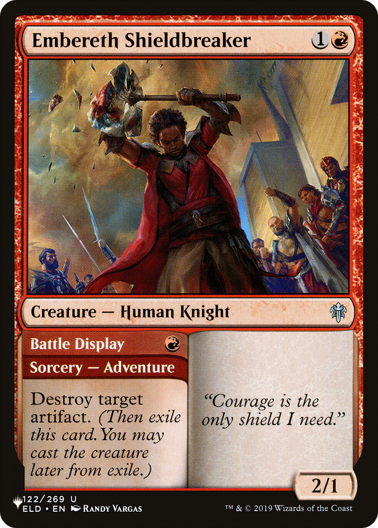 Embereth Shieldbreaker [The List] | Lots Moore NSW