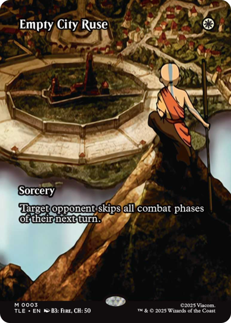 Empty City Ruse (Borderless) [Avatar: The Last Airbender: Eternal-Legal] | Lots Moore NSW