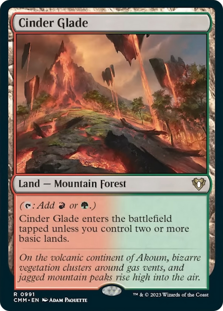 Cinder Glade [Commander Masters] | Lots Moore NSW