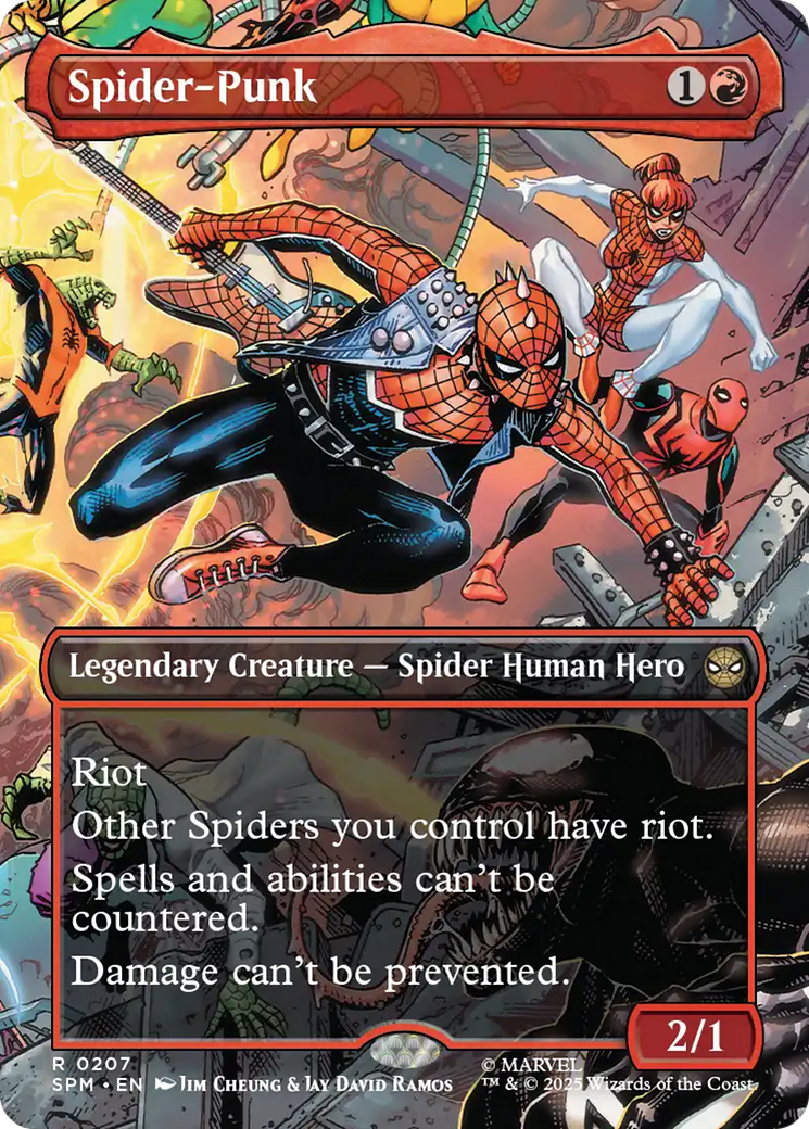 Spider-Punk (0207) (Borderless) [Marvel's Spider-Man] | Lots Moore NSW